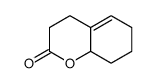 3,4,6,7,8,8a-hexahydrochromen-2-one结构式