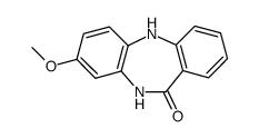 2-methoxy-5H-dibenzo[b,e][1,4]diazepin-11(10H)-one结构式