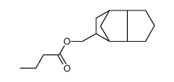 (Octahydro-4,7-methano-1H-inden-5-yl)methyl butyrate结构式