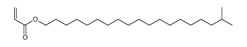 18-methylnonadecyl prop-2-enoate结构式