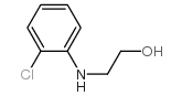 2-(2-chloroanilino)ethanol structure