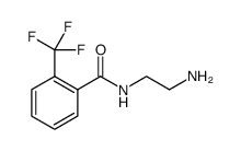 Benzamide, N-(2-aminoethyl)-2-(trifluoromethyl)- Structure
