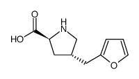 L-Proline, 4-(2-furanylmethyl)-, (4S) picture