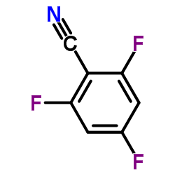 2,4,6-Trifluorobenzonitrile structure