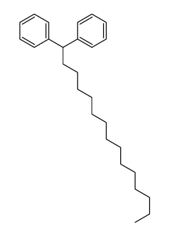 1,1'-pentadecane-1,1-diyldibenzene结构式