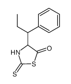 4-(1-phenyl-propyl)-2-thioxo-thiazolidin-5-one Structure