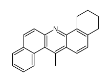 10-Methyl-1,2-tetrahydro-1,2:5,6-benzacridine结构式