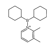 dicyclohexylborane-2,3-lutidine结构式