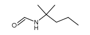 N-(1,1-Dimethylbutyl)-formamide Structure