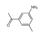 Acetophenone, 3-amino-5-methyl- (6CI)结构式