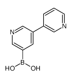 [3,3'-Bipyridin]-5-ylboronic acid structure