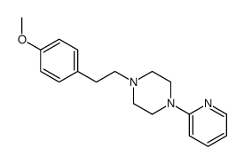 1-[2-(4-methoxyphenyl)ethyl]-4-pyridin-2-ylpiperazine Structure