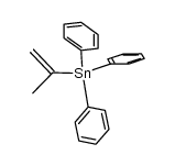 2-triphenylstannyl-1-propene Structure