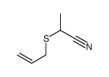 2-prop-2-enylsulfanylpropanenitrile结构式