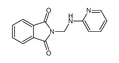 2-[(pyridin-2-ylamino)methyl]isoindole-1,3-dione Structure