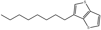 3-Octylthieno[3,2-b]thiophene structure
