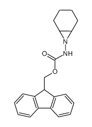 7-<<<(9-fluorenylmethyl)oxy>carbonyl>amino>-7-azabicyclo<4.1.0>heptane Structure