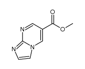 咪唑并[1,2-a]嘧啶-6-甲酸甲酯结构式