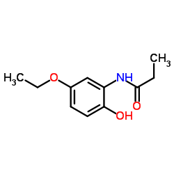 Propanamide, N-(5-ethoxy-2-hydroxyphenyl)- (9CI) structure