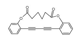 17,18,19,20-tetradehydro-7,8,9,10-tetrahydro-5,12-dioxa-dibenzo[a,g]cyclohexadecene-6,11-dione结构式