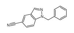 1-苄基-1H-吲唑-5-甲腈图片