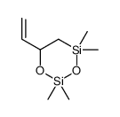 6-ethenyl-2,2,4,4-tetramethyl-1,3,2,4-dioxadisilinane Structure