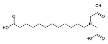 12-[bis(carboxymethyl)amino]dodecanoic acid Structure