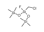 3-(chloromethyl)-3-fluoro-1,1,1,5,5,5-hexamethyltrisiloxane Structure