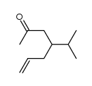 4-(2-Propyl)-6-hepten-2-one Structure