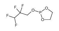 2-(2,2,3,3-tetrafluoropropoxy)-1,3,2-dioxaphospholane结构式