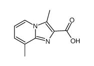 3,8-dimethylimidazo[1,2-a]pyridine-2-carboxylic acid Structure