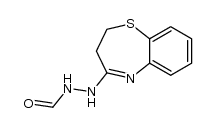 N'-(2,3-dihydrobenzo[b][1,4]thiazepin-4-yl)formohydrazide Structure