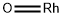 Rhodium oxide (RhO) (6CI,7CI,8CI,9CI) Structure