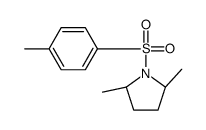 (2R,5R)-2,5-dimethyl-1-(4-methylphenyl)sulfonylpyrrolidine结构式