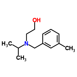 2-[Isopropyl(3-methylbenzyl)amino]ethanol structure