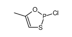 2-chloro-5-methyl-1,3,2-oxathiaphospholene Structure