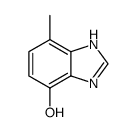 1H-Benzimidazol-4-ol,7-methyl-(9CI) picture