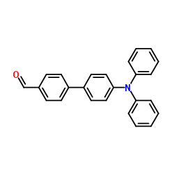 4'-(二苯氨基)-[1,1'-联苯]-4-甲醛结构式