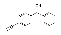 4-(羟基苯基甲基)苯甲腈结构式