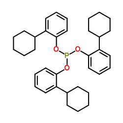 2-Cyclohexylphenyl phosphite (3:1)结构式