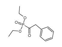 diethyl (1-oxo-2-phenylethyl)phosphonate Structure