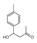 4-hydroxy-4-(4-methylphenyl)butan-2-one结构式
