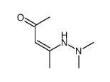 Acetylaceton-dimethylhydrazon结构式