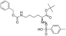 L-Lysine, N6-[(phenylMethoxy)carbonyl]-, 1,1-diMethylethyl ester, Mono(4-Methylbenzenesulfonate) structure