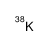 potassium-38 Structure