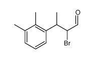 2-bromo-3-(2,3-dimethylphenyl)butanal结构式