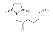 hexanoic acid-n, n-hydroxysuccinimide ester, c Structure