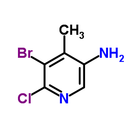 5-Bromo-6-chloro-4-methylpyridin-3-amine picture