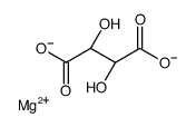 magnesium,(2R,3R)-2,3-dihydroxybutanedioate结构式