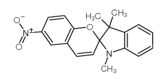 Spiro[2H-1-benzopyran-2,2'-[2H]indole],1',3'-dihydro-1',3',3'-trimethyl-6-nitro- Structure